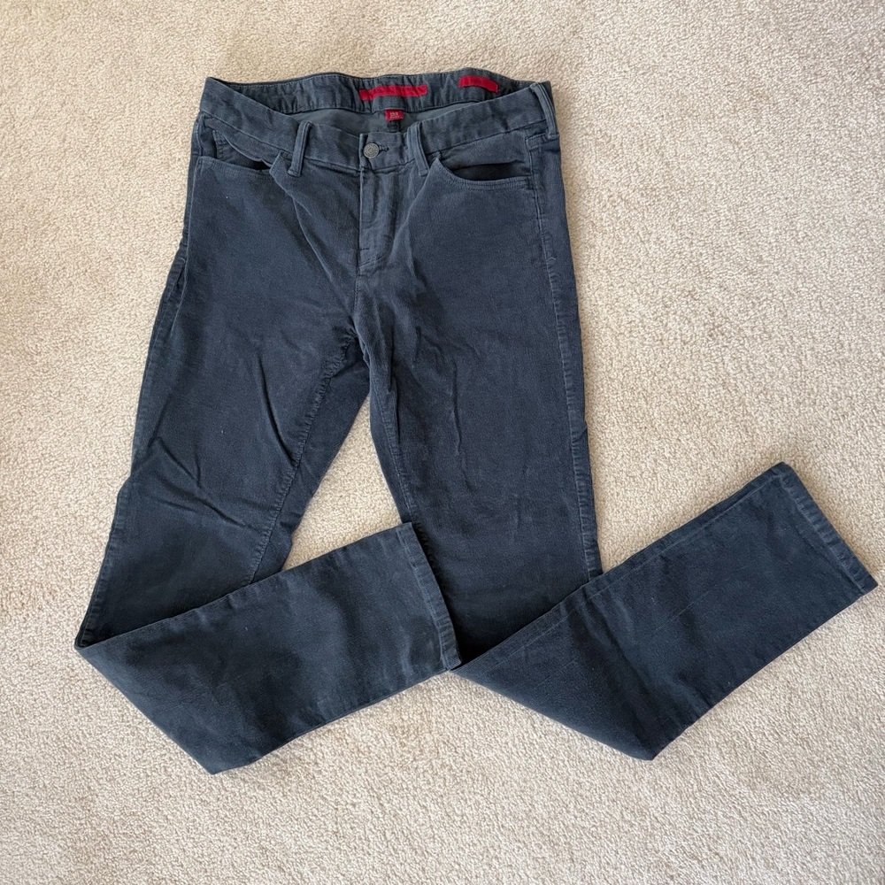Women’s grey corduroy skinny pants